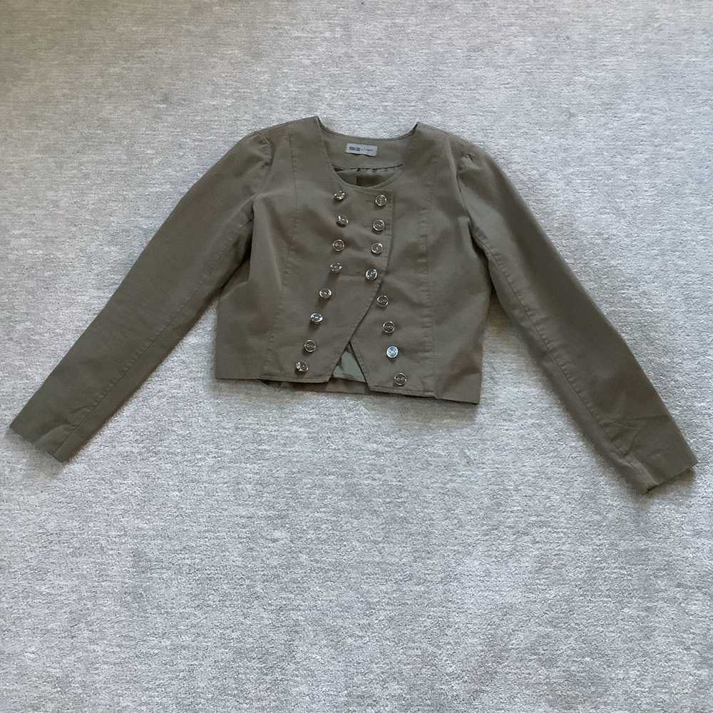 Vena Cava for Aqua Bloomingdale’s Army Green Military Style Jacket Sz. M